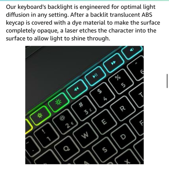 typecase iPad Flexbook Wireless Backlit Keyboard Case(10.9”, 2022), 360°NIB - Picture 6 of 17